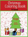Christmas Coloring Book – 100 Relaxing Holiday Pages for Adults & Seniors - Large Print -Senior Activity Book-(Instant PDF Download)