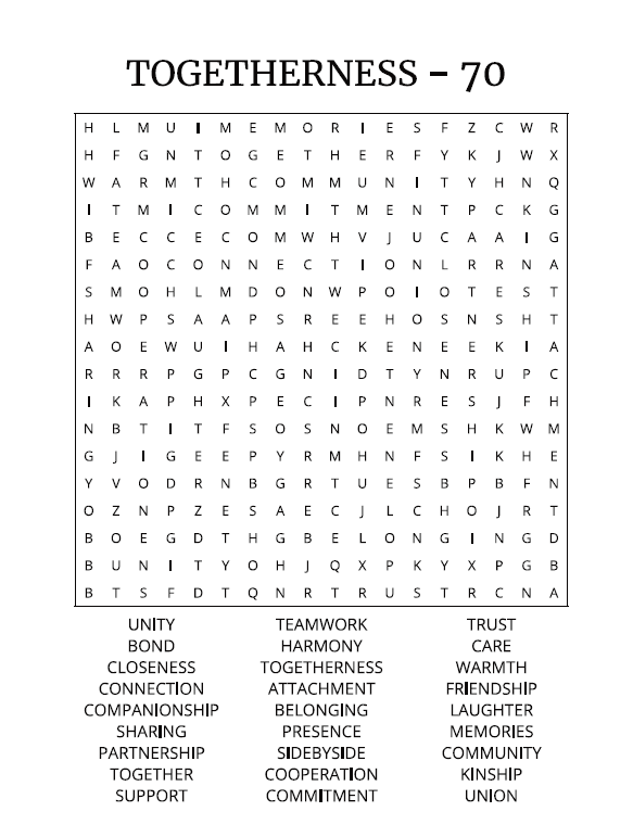 Valentine Word Search – Premium 1 - Large Print -Senior Activity Book- (Instant PDF Download)
