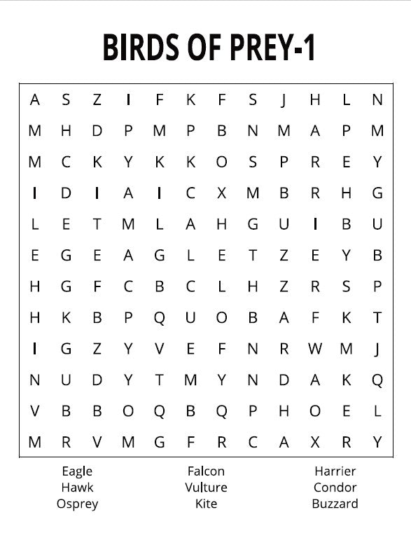 Animal Kingdom Quick & Easy - Large Print -Senior Activity Book- Word Search